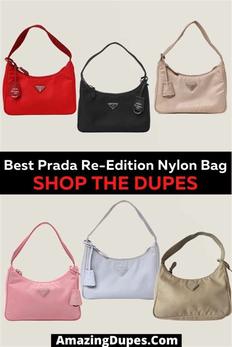 prada nylon dupe|prada re edition dupe.